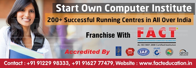 Free Computer Training Institute Government Authorization Registration Franchise - FACT Education